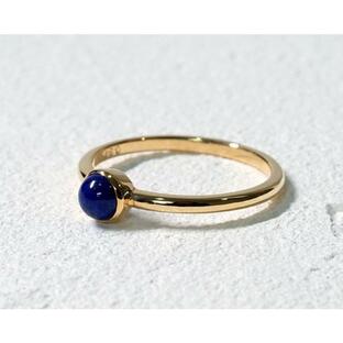 ラピスラズリ K18リング・指輪 【本気・高い次元】 ビジョンジュエリー - Clochette [送料無料]の画像