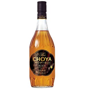 The CHOYA(ザ・チョーヤ) チョーヤ梅酒 The CHOYA ブランデー仕立て BLACK 700mlの画像