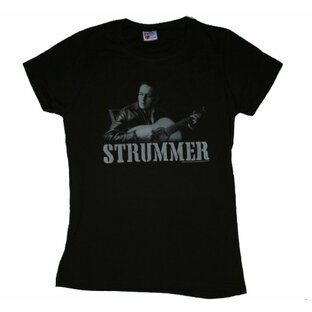 Joe Strummer / Portrait Tee (Acoustic Guitar) - ジョー・ストラマー Tシャツの画像