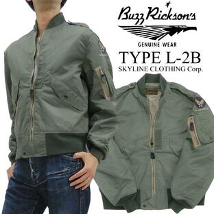 バズリクソンズ L-2B Buzz Rickson フライトジャケット SKYLINE CLOTHING CORPORATION BR14870 新品の画像