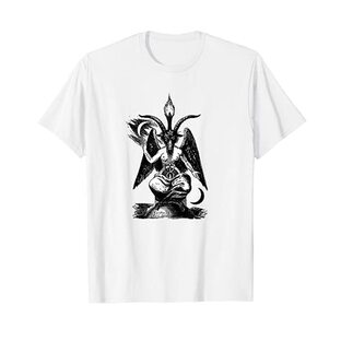 エソテリック オクトバフォメット シンボル 悪魔 悪魔 儀式 Tシャツ Tシャツの画像