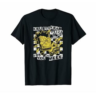 スポンジ・ボブ スクエアパンツ パンクロックスター クラスティ・クラブ ピザソング Tシャツの画像