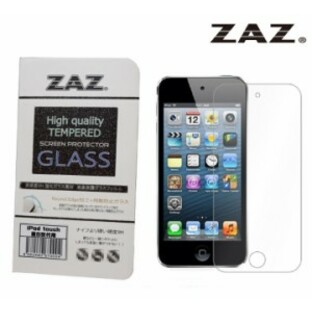 ZAZ iPod touch 5/6/7 (第5世代 / 第6世代 / 第7世代) 共通 対応 ガラスフィルム 硬度9H 厚さ0.26mm 強化ガラス ラウンドエッジ加工 飛散の画像
