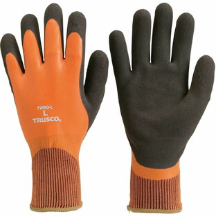 トラスコ中山 防寒天然ゴム手袋 Mサイズ TWBG-Mの画像