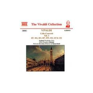 ニコラス・クレーマー Vivaldi: Cello Concerti Vol 3 / Wallfisch, Kraemer CDの画像