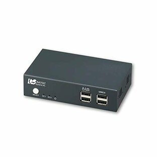 ラトックシステム デュアルディスプレイ HDMI パソコン 切替器 2台用 RS-250UH2 パソコン 2台 モニター 2台 切り替え HDMの画像