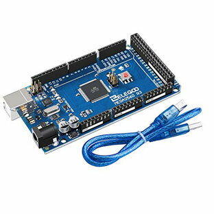ELEGOO Arduino用 MEGA2560 R3ボード mega2560 ATMEGA16U2 + USB ケーブル (青)の画像