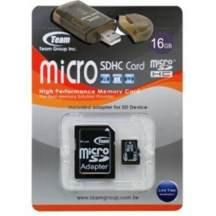 16GB Turbo Speed Class 6 MicroSDHC Memory Card For HTC SHADOW II SMART. High Speed Card Comes with a free SD and USB Adaptersの画像