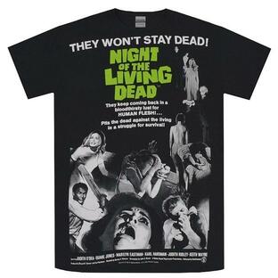 NIGHT OF THE LIVING DEAD ナイトオブザリビングデッド Movie Poster Tシャツの画像