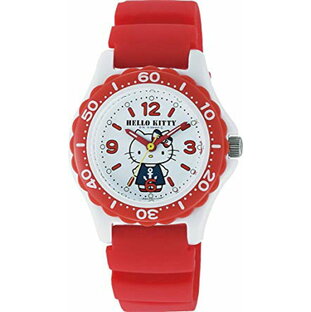 シチズン/CITIZEN Q&Q 腕時計 Hello Kitty (ハローキティ) ダイバー アナログ表示 10気圧防水 ホワイト VQ75-232 レディース[バレンタイン][時計][ギフト][定形外郵便、送料無料、代引不可]の画像