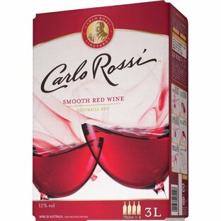 カルロ ロッシ レッド ３リットル ボックス 赤ワイン ライトボディ オーストラリア シルキー まろやかの画像