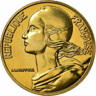 アンティークコイン コイン 金貨 銀貨 Coin, France, Marianne, Centimes, 2000, Paris, MSの画像