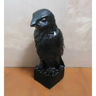 1941年映画「マルタ-鷹」の家の彫刻アート 鷹の彫像 部屋オフィス置物 装飾彫像 15cm セール！即納！/ 書斎 デコール（輸入品）の画像