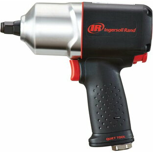 Ingersoll Rand 2135QXPA 1/2" Drive Air Impact Wrench, Quiet Technology, 1,100 ft-lbs Powerful Nut Busting Torque, Lightweight, Blackの画像