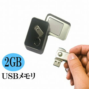 USBメモリ 2GB USBメモリー フラッシュメモリー  回転式 【USBメモリー フラッシュメモリ 】 usb2.0 USB 高速 ロゴ印刷可能の画像