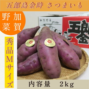五郎島金時 秀品 Mサイズ さつまいも 加賀野菜 ほくほく 焼芋 石川県産 ギフト 贈答用にも 選べるサイズの画像