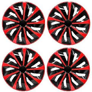 PRIJESSE Auto Hubcap Set, R16 Hubcap Wheel Cover Replacement, 16 inch Snap On Wheel Cover Kit, Universal Wheel Rim Cover Fits Toyota VW Che 並行輸入品の画像