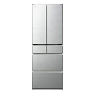 日立 冷蔵庫 幅65cm 485L フレンチドア R-H49TG S シルバー 日本製 2023年度モデル 大容量 まるごとチルドの画像