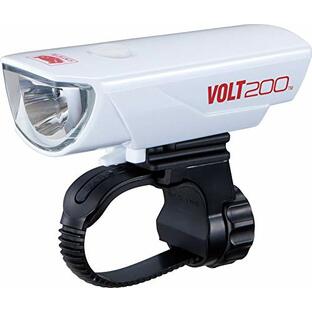 キャットアイ(CAT EYE) LEDヘッドライト [VOLT200] USB充電式 ホワイト HL-EL151RC 自転車の画像