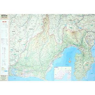 スクリーンマップ 分県地図 静岡県 (ポスター地図 | マップル)の画像