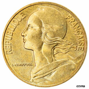 【極美品/品質保証書付】 アンティークコイン コイン 金貨 銀貨 [送料無料] [#219069] Coin, France, Marianne, 5 Centimes, 1994, Paris, AU(50-53)の画像