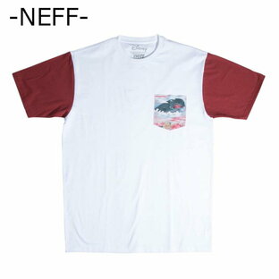NEFF Tシャツ [ISLAND POCKET TEE] DISNEY ディズニー ピノキオ コラボ ポケット ティーシャツ ネフ 2016年モデルの画像