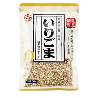 九鬼産業 九鬼 いりごま白 60g ×10袋の画像