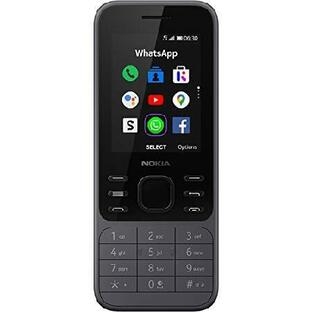 Nokia 6300 4G | Unlocked | International | WiFi Hotspot | Social Apps | Google Maps and Assistant | Light Charcoal 並行輸入品の画像