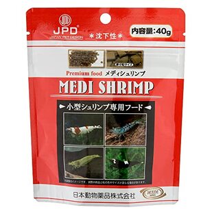 日本動物薬品 ニチドウ プレミアムフード メディシュリンプ ４０ｇ 沈下性 ビーシュリンプ 餌 エサの画像