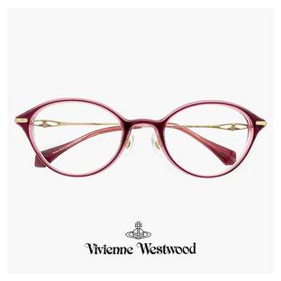 ヴィヴィアン ウエストウッド メガネ 40-0007 c02 49mm レディース Vivienne Westwood 眼鏡 女性 40-0007 オーバル 型 赤縁 赤ぶち アジアンフィットの画像