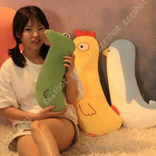 抱き枕 ペンギン 恐竜 大きい 鶏縫い包み 恐竜ぬいぐるみ 動物 鶏 ぬいぐるみ かわいい 母の日 入学祝い 誕生日 マシュマロ 椅子 スーパーソフト ペンギンの画像
