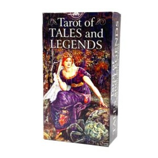 タロットカード 78枚 タロット占い 【 タロット・オブ・テイルズ・アンド・レジェンズ Tarot of Tales and Legends 】日本語解説書付き [の画像