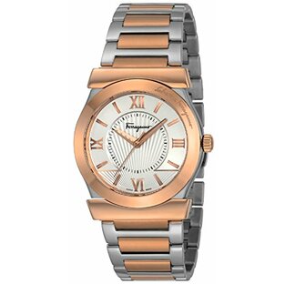 [サルヴァトーレフェラガモ] 腕時計 シルバー 文字盤 ステンレススチール サファイヤガラス クォーツ 36MM スイス Watch FI0890016 メンズ 並行輸入品 ゴールドの画像