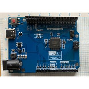 Arduino UNO R4 アルディーノ 互換 MINIMA クローン 開発ボード Renesas RA4M1 Arm Cortex-M4 搭載 USB type-c 接続の画像