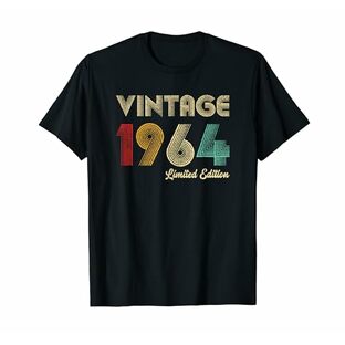 ヴィンテージ 1964 還暦祝い ギフト 男性 女性 60歳 Tシャツの画像