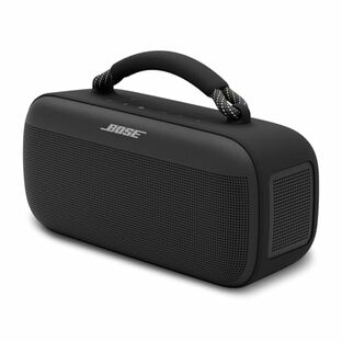 Bose SoundLink Max Portable Speaker 大型 防水 Bluetooth スピーカー 最長20時間連続再生 USB-C 3.5 mm AUX入力対応 ブラックの画像