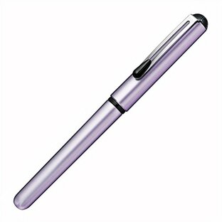 ぺんてる 筆ペン ぺんてる筆 携帯用 きらり XGFKPV-A 藤色の画像