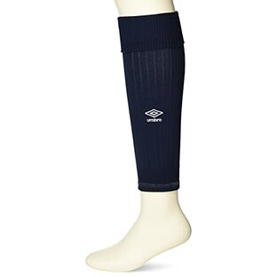 [アンブロ] カーフストッキング 靴下 サッカー セパレート ソックス カラバリ豊富 刺繍ロゴ 定番 チーム メンズ ジュニア キッズ NVY(UAS8102N) Fの画像