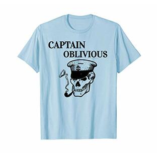 Captain Oblivious Skull Design Cousin of Captain Obvious Tシャツの画像