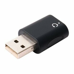 ミヨシ(Miyoshi) MCO オーディオ変換アダプタ USBポート - 3.5mmミニジャック 4極タイプ PAA-U4Pの画像