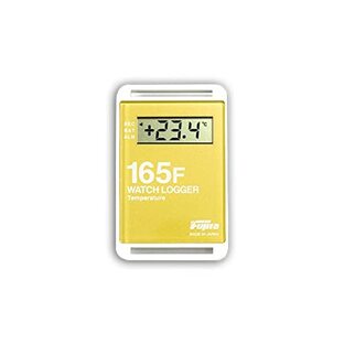 藤田電機製作所 データーロガー温度ミニタイプ NFC通信 カラー:イエロー、KT-165F-Yの画像