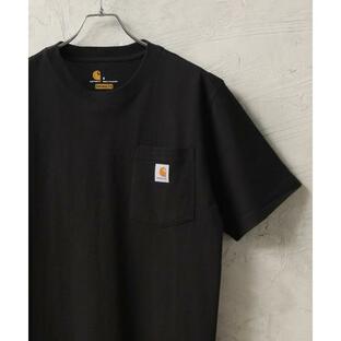 tシャツ Tシャツ メンズ 「Carhartt カーハート」ワンポイントロゴ ポケ付き半袖Tシャツの画像