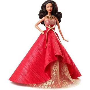 Barbie バービーコレクター2014ホリデーアフリカ系アメリカ人人形の画像