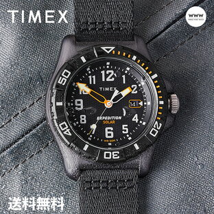 ＼期間限定P10倍／【公式ストア】TIMEX タイメックス エクスペディション フリーダイブオーシャン ソーラー ブラック TW2V40500 ブランド 腕時計 プレゼント 入学 祝いの画像