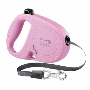 ファープラスト リード フリッピーワン S Flippy One テープタイプ ピンク 4m 犬 さんぽグッズ 散歩用品の画像