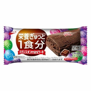 江崎グリコ バランスオンminiケーキ チョコブラウニー 23gの画像