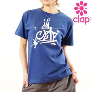 CLAP フィットネスウェア トップス クラップ フィットネス クラップウェア tagging_clap Tee ロゴ クラップ tシャツ レディース 半袖 ブランド クラップウェア新の画像