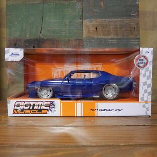 ポンティアック GTO 1971 Pontiac GTO 1/24 レトロミニカー JADA TOYS BTMの画像