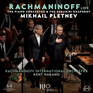 ラフマニノフ：ピアノ協奏曲全集、パガニーニの主題による狂詩曲 / ミハイル・プレトニョフ、ケント・ナガノ、ラフマニノフ国際管弦楽団 (Rachmaninoff : Piano Concertos no.1-4&The Paganini Rhapsody / Mikhail Pletnev, Kent Nagano, Rachmaninoff International Orchestra (RIO) ) [2SACD Hybrid] [Import] [Live] [日本語帯・解説付]の画像