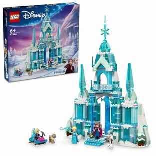 レゴ(LEGO) ディズニープリンセス エルサのアイスパレス おもちゃ 玩具 プレゼント ブロック 女の子 男の子 子供 5歳 6歳 7歳 8歳 小学生 エルサ アナ アナ雪 アナと雪の女王 43244の画像